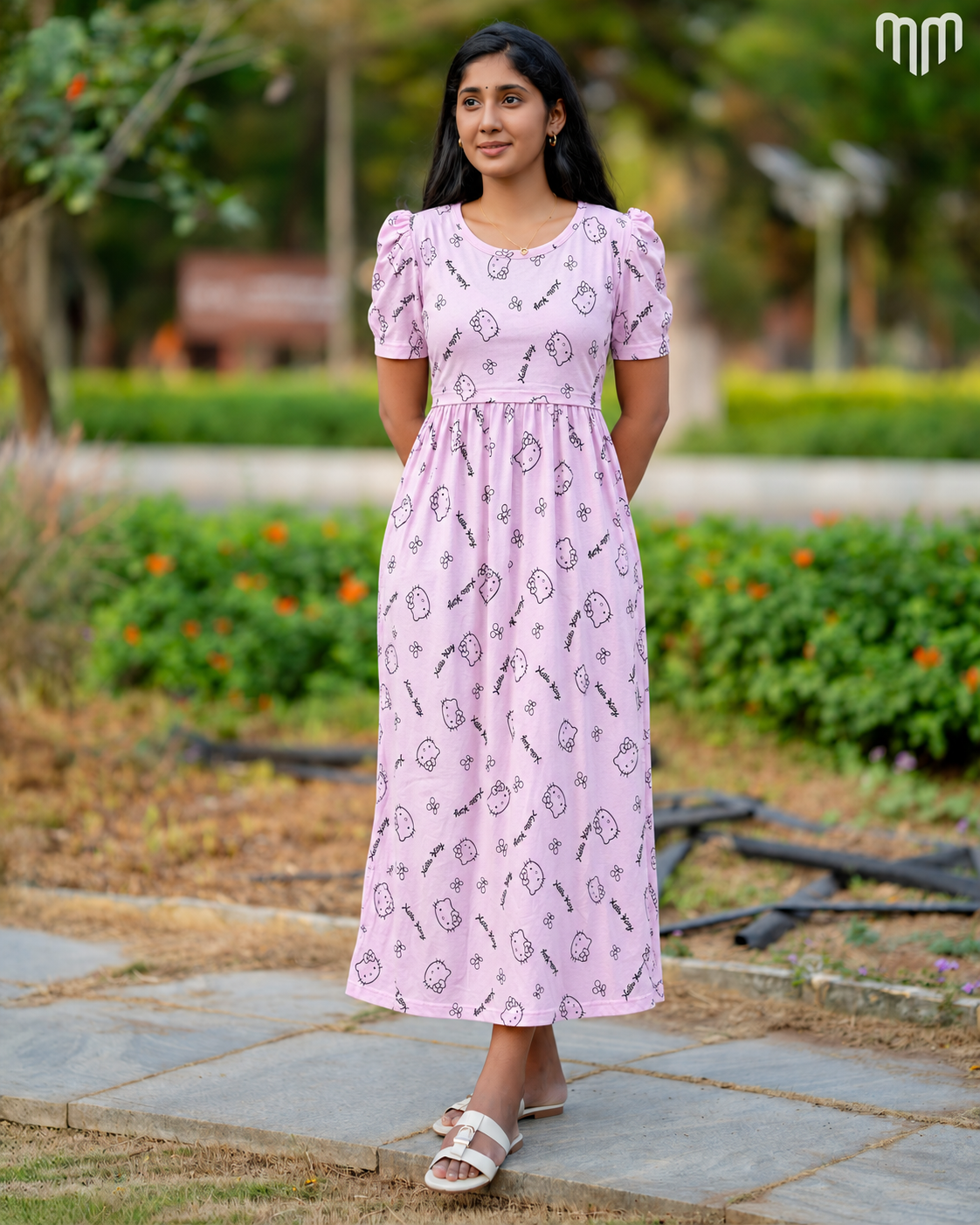 Blush Kitty Zipless Maternity Loungewear – Full Length