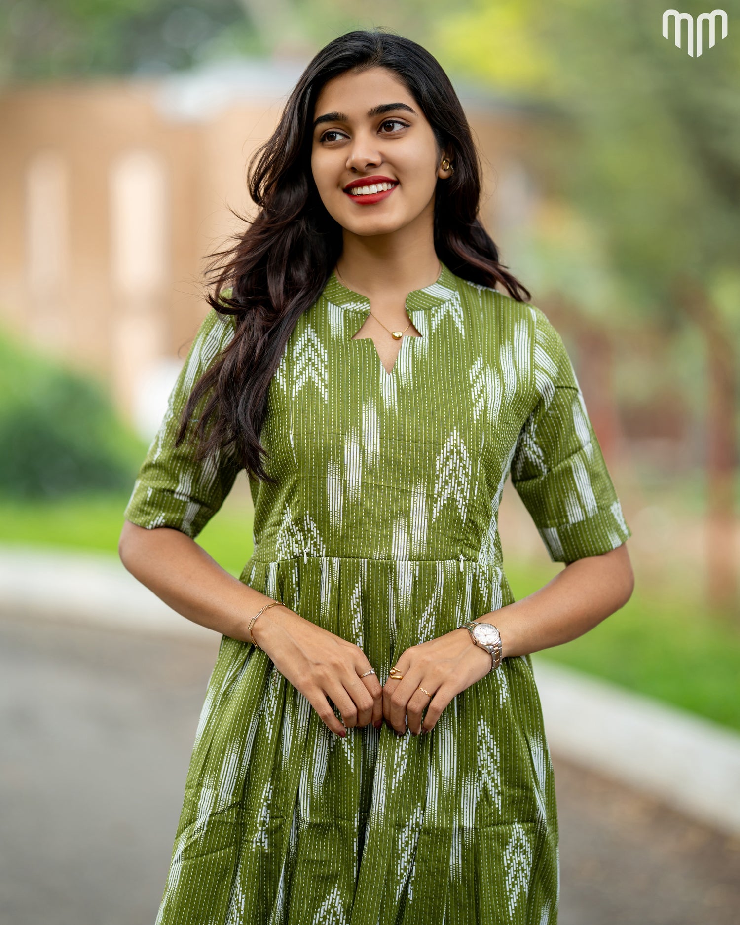 Akhila_V3 Maternity Maxi