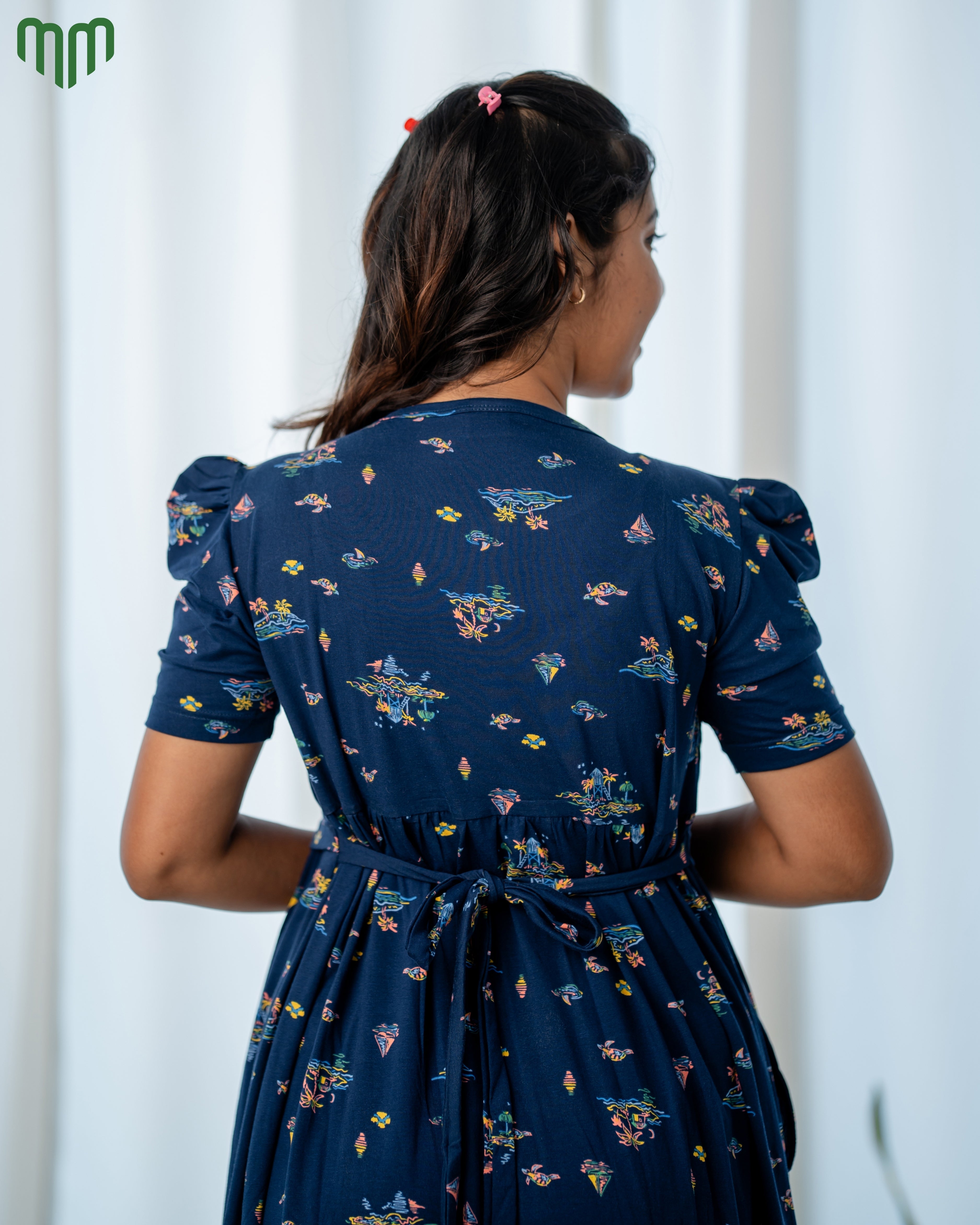 Faiza Zipless Maternity Loungewear – Calf Length