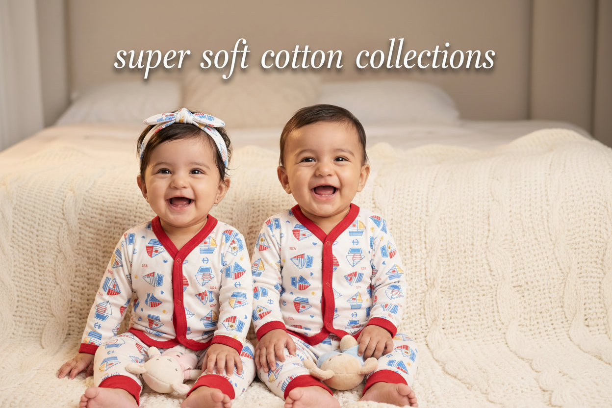 Full Sleeve Sleep Suit - Combo Pack of 2