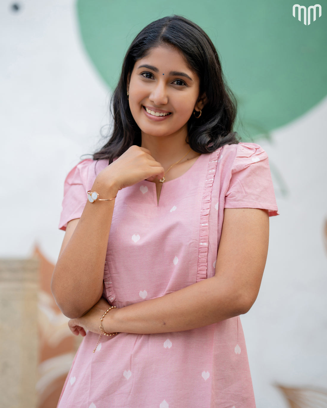 Crazy_Pink Maternity Maxi