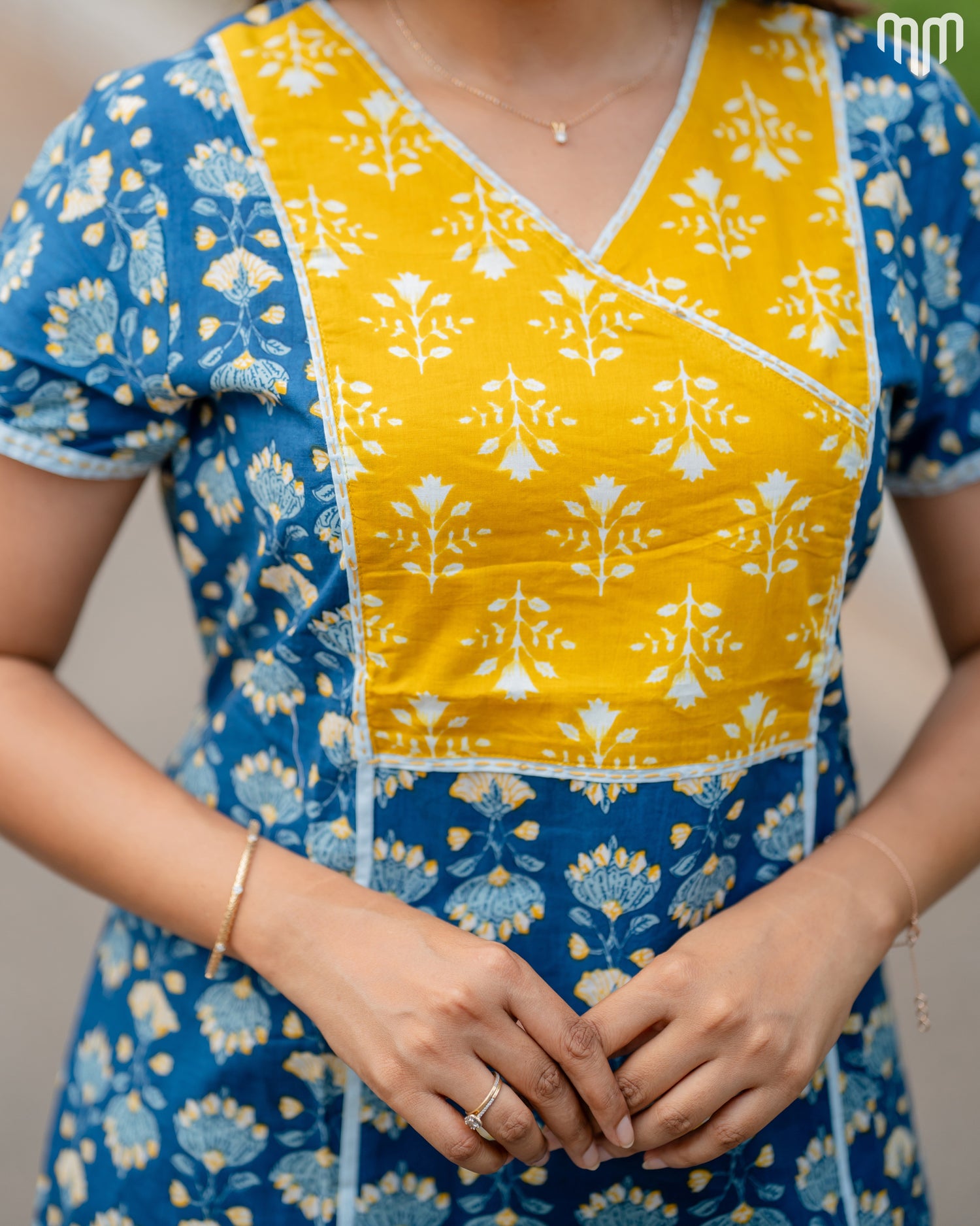 Teju Angrakha Cotton Nighty