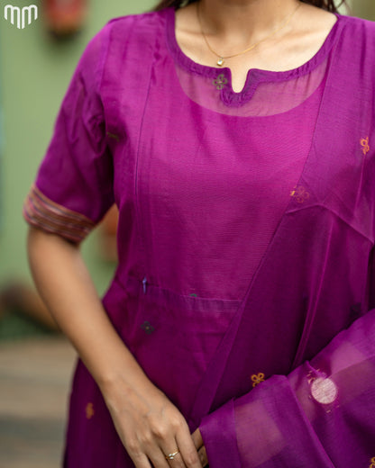 Charulatha_V2 Maternity Kurti Set