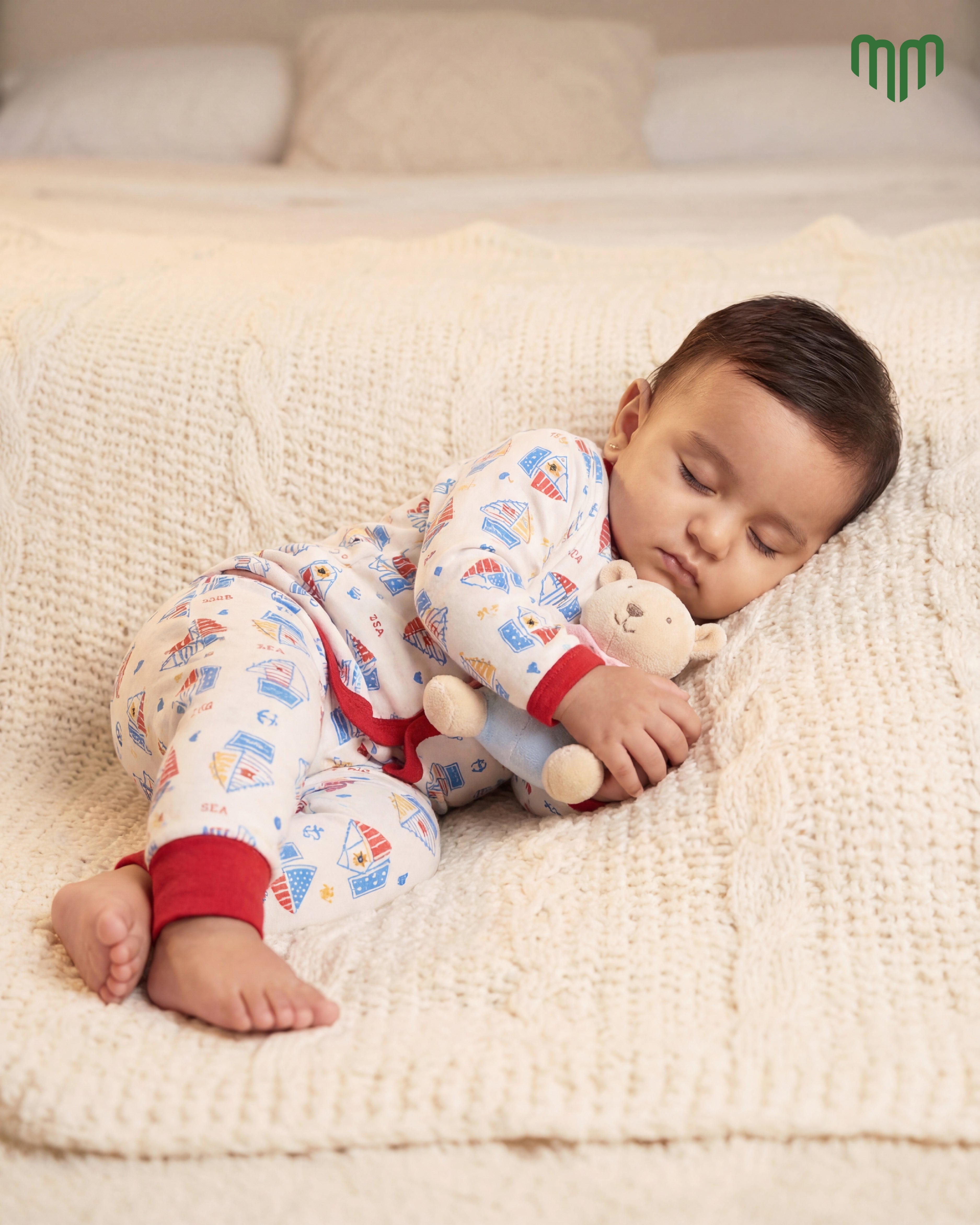 Little Boat Night Sleep Suit