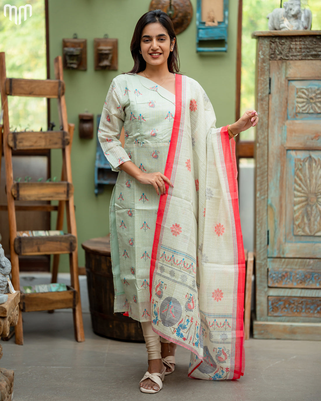 Anicham_V2 Maternity Kurti Set