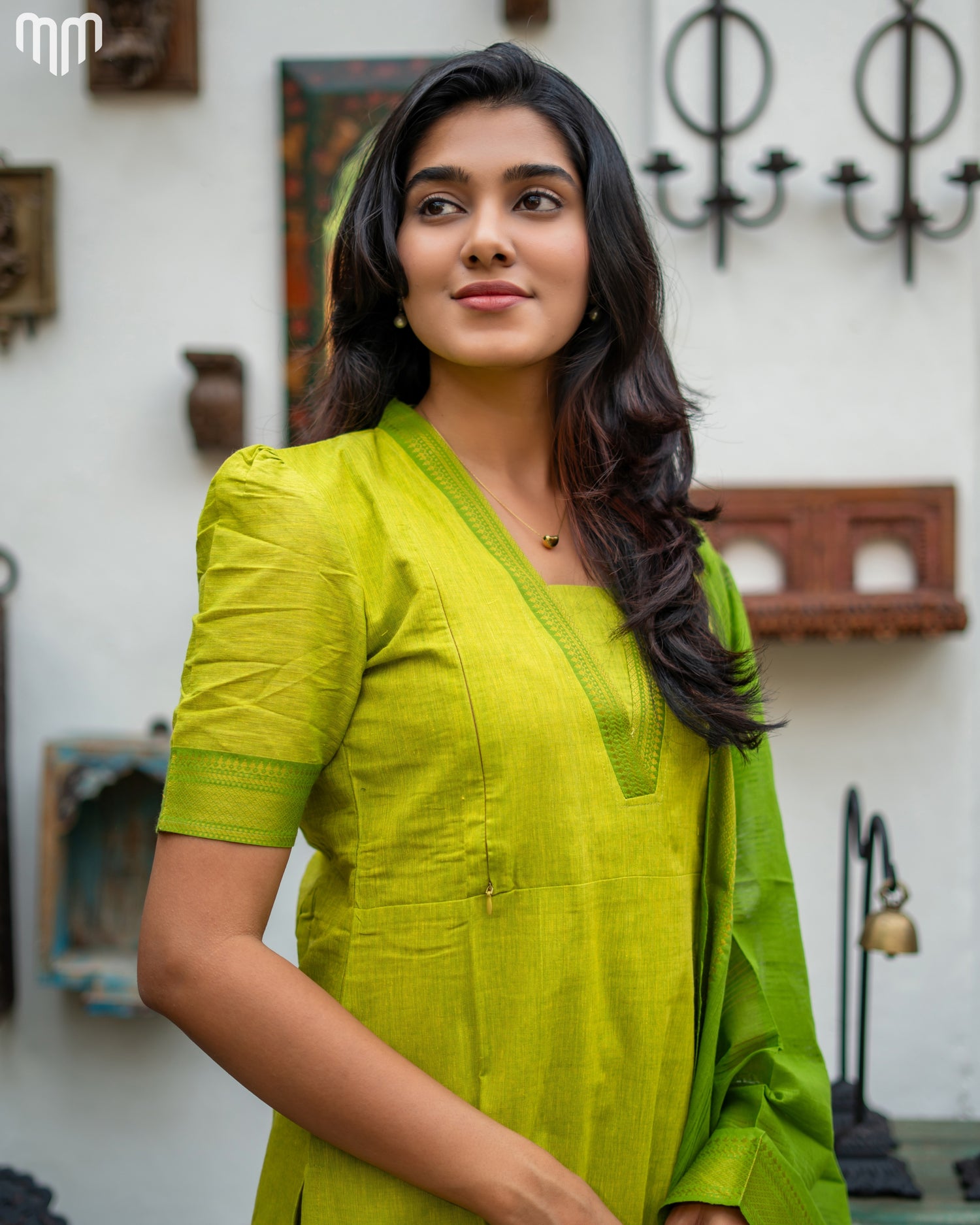 Mangalagiri_V2 Maternity Kurti Set