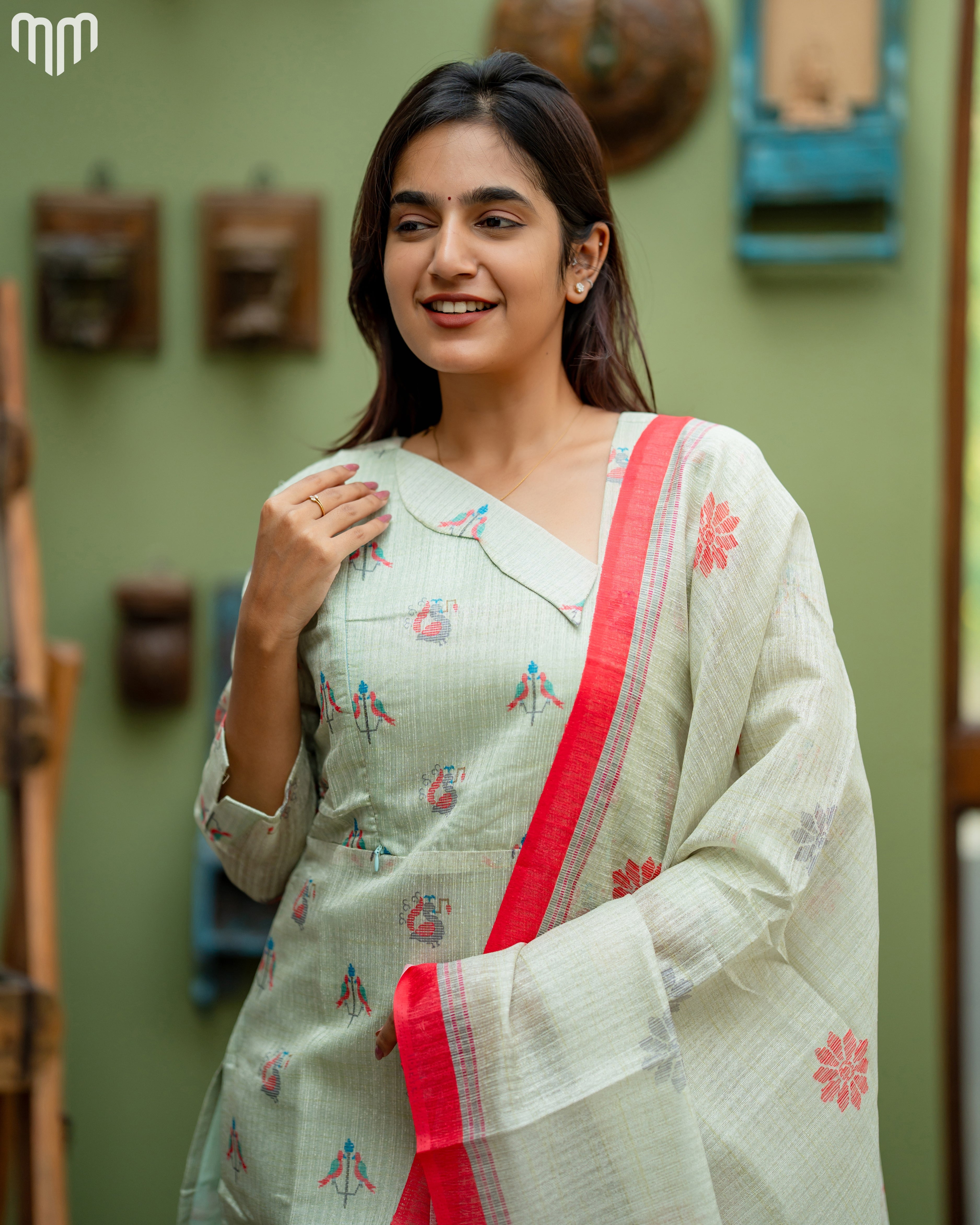 Anicham_V2 Maternity Kurti Set