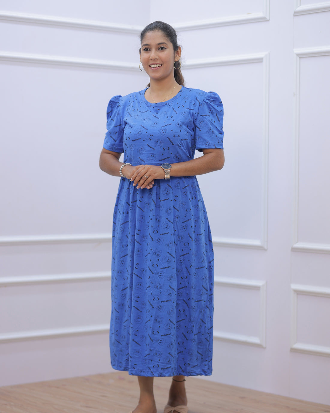 Pokeman Zipless Maternity Loungewear – Full Length