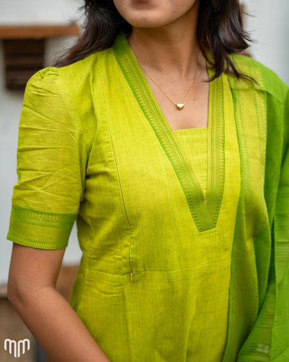 Mangalagiri_V2 Maternity Kurti Set