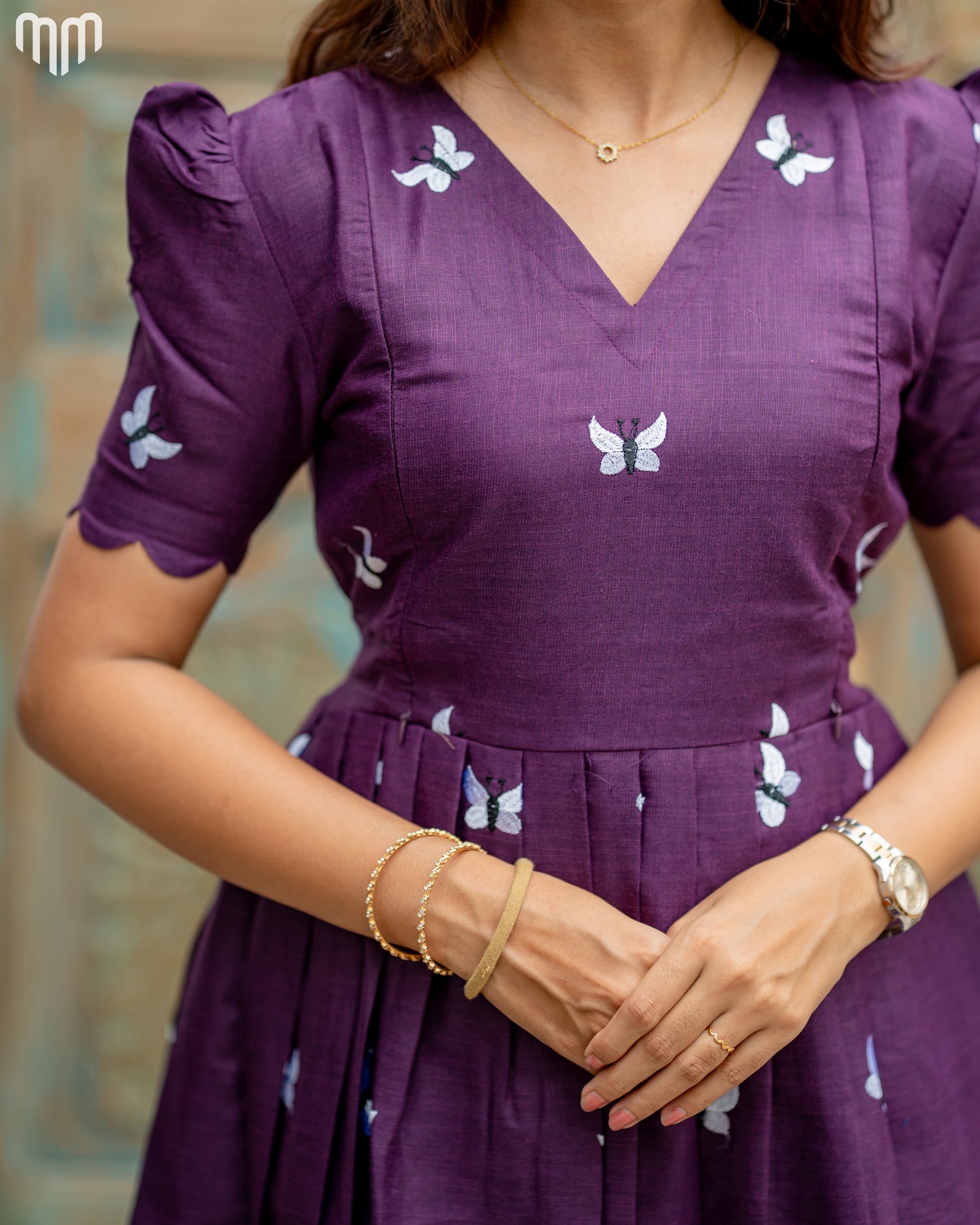 Butterfly Maternity Maxi
