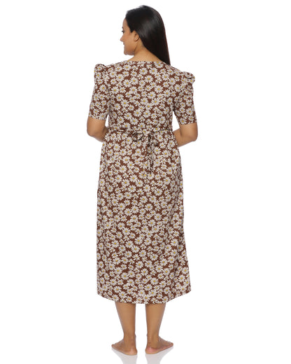 Hara Zipless Maternity Loungewear – Calf Length