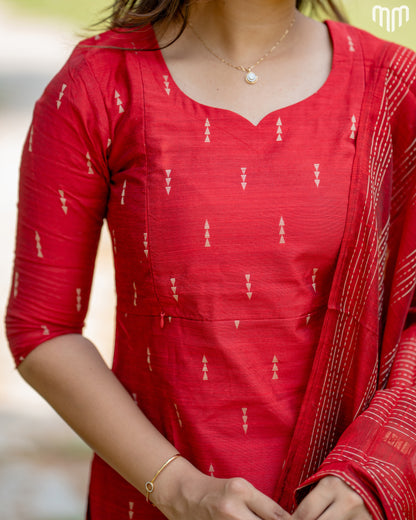 Tharagai_V2 Maternity Kurti Set
