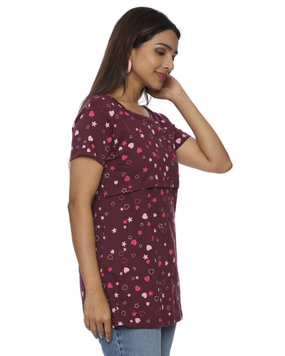 Camila Zipless Feeding T-shirt