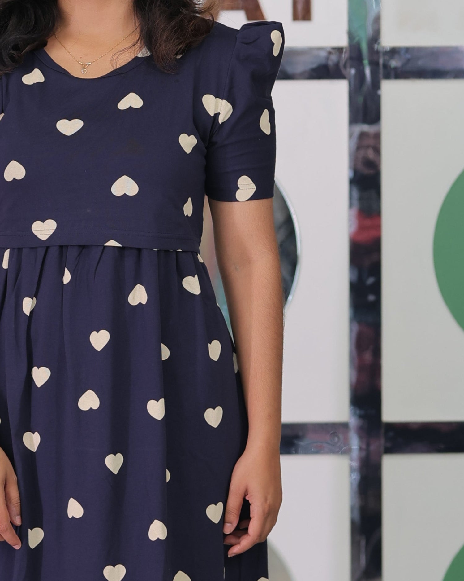 Sweet Heart Zipless Maternity Loungewear – Calf Length