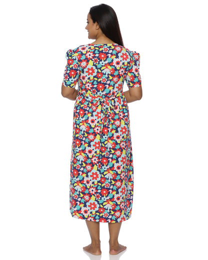 Dhara Zipless Maternity Loungewear – Calf Length