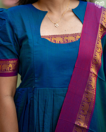 Narayanapet_V1 Maternity Maxi With Dupatta