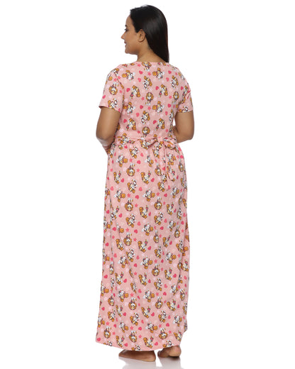 Puppy Zipless Maternity Loungewear – Full Length