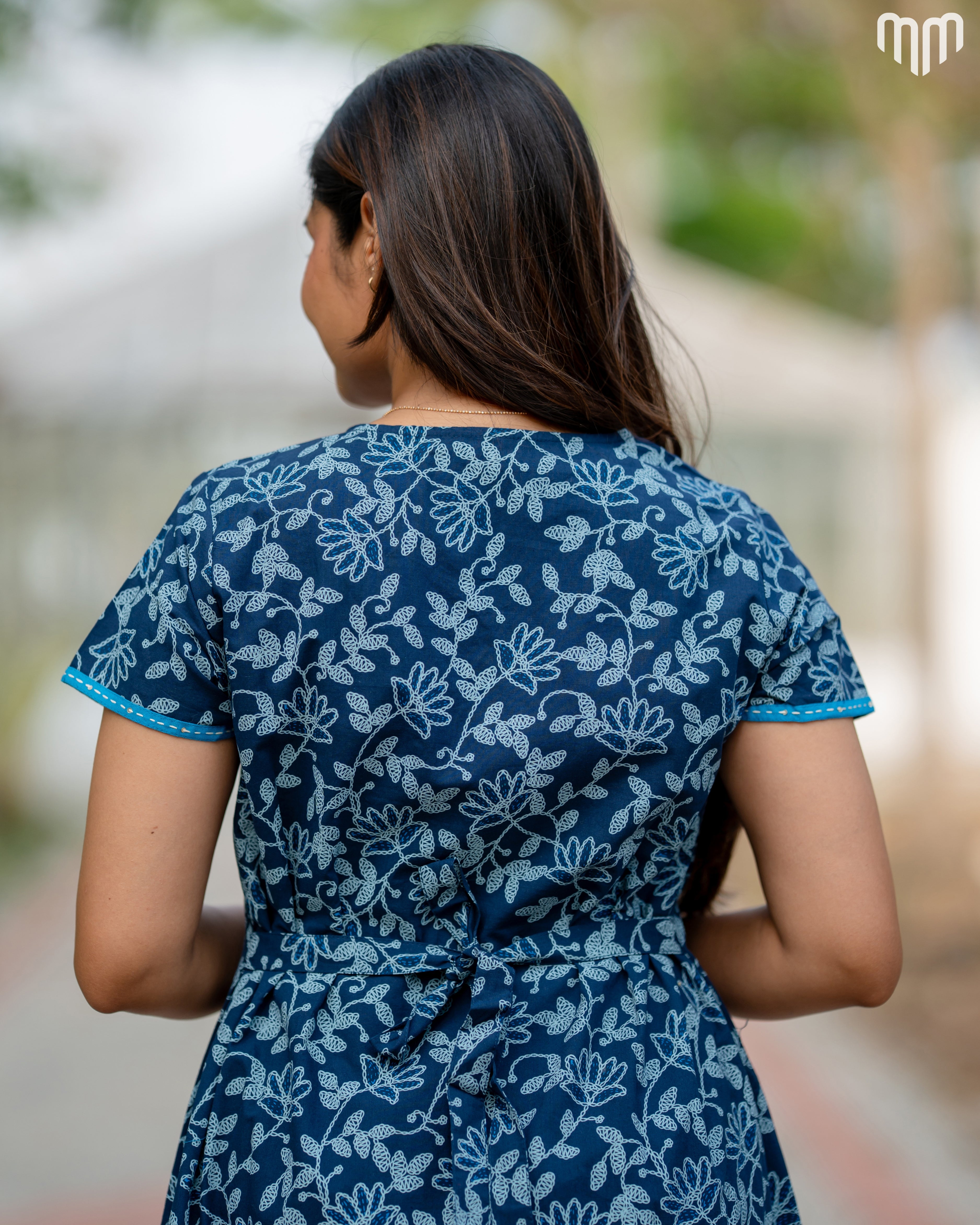 Nithu Angrakha Cotton Nighty