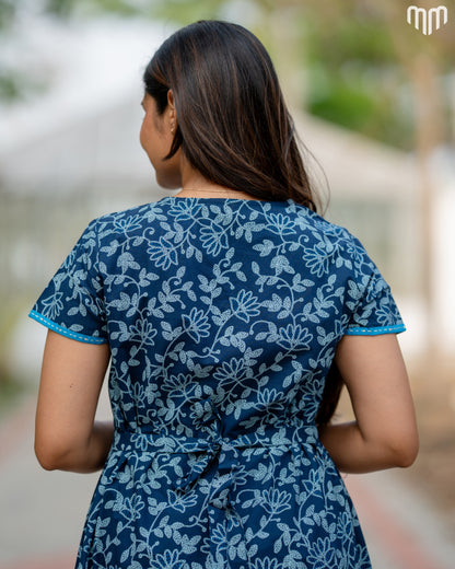 Nithu Angrakha Cotton Nighty
