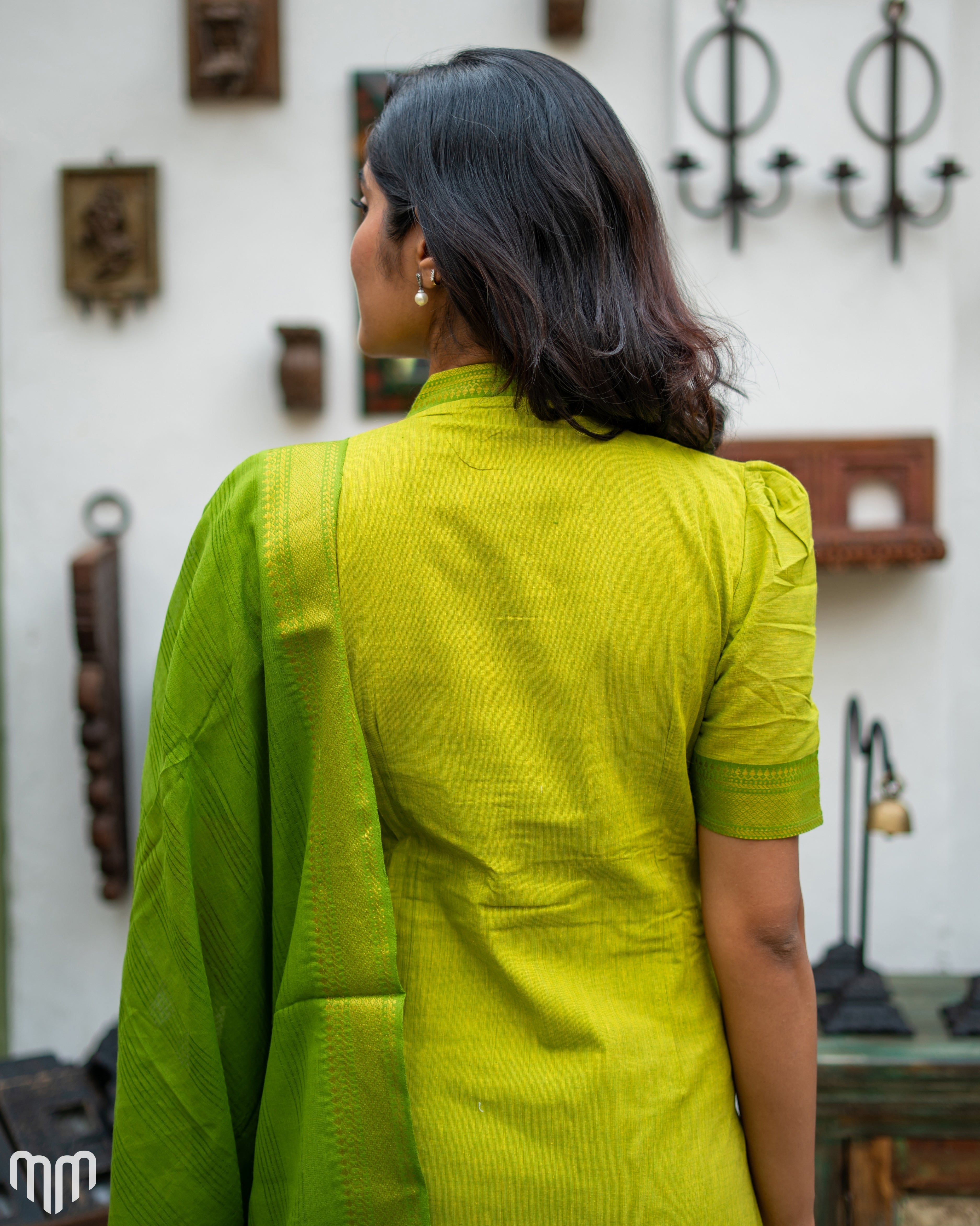 Mangalagiri_V2 Maternity Kurti Set