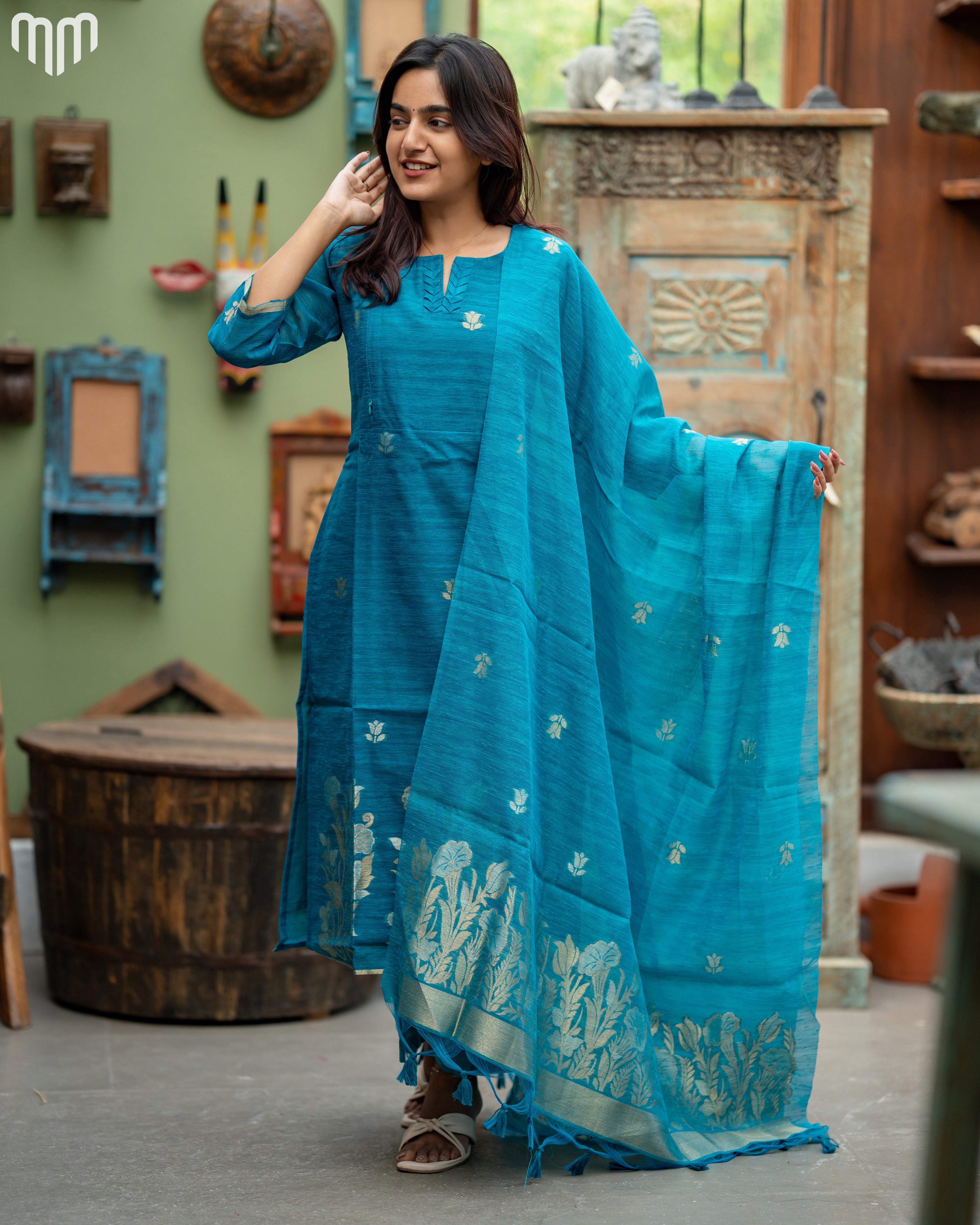 Vasundhara_V2 Maternity Kurti Set