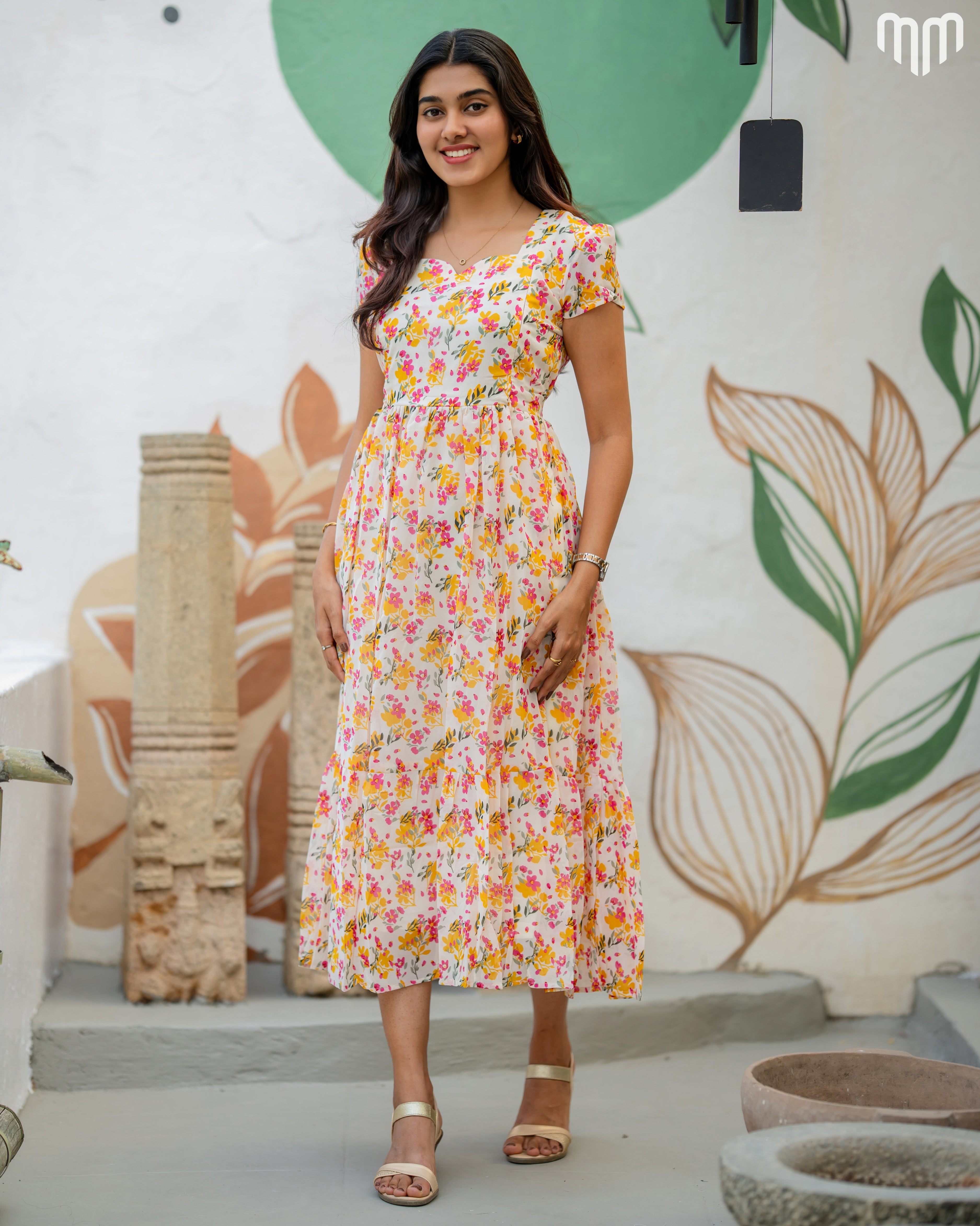 Coral Maternity Maxi