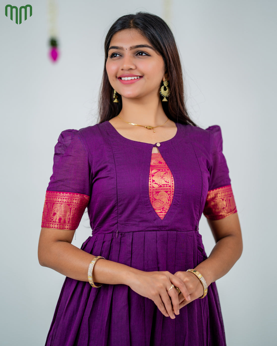 Poonguzhali_V1 Maternity Maxi