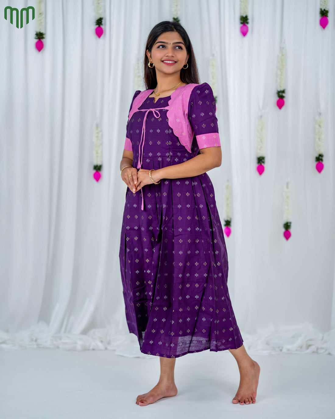 Jhansi_V1 Maternity Maxi