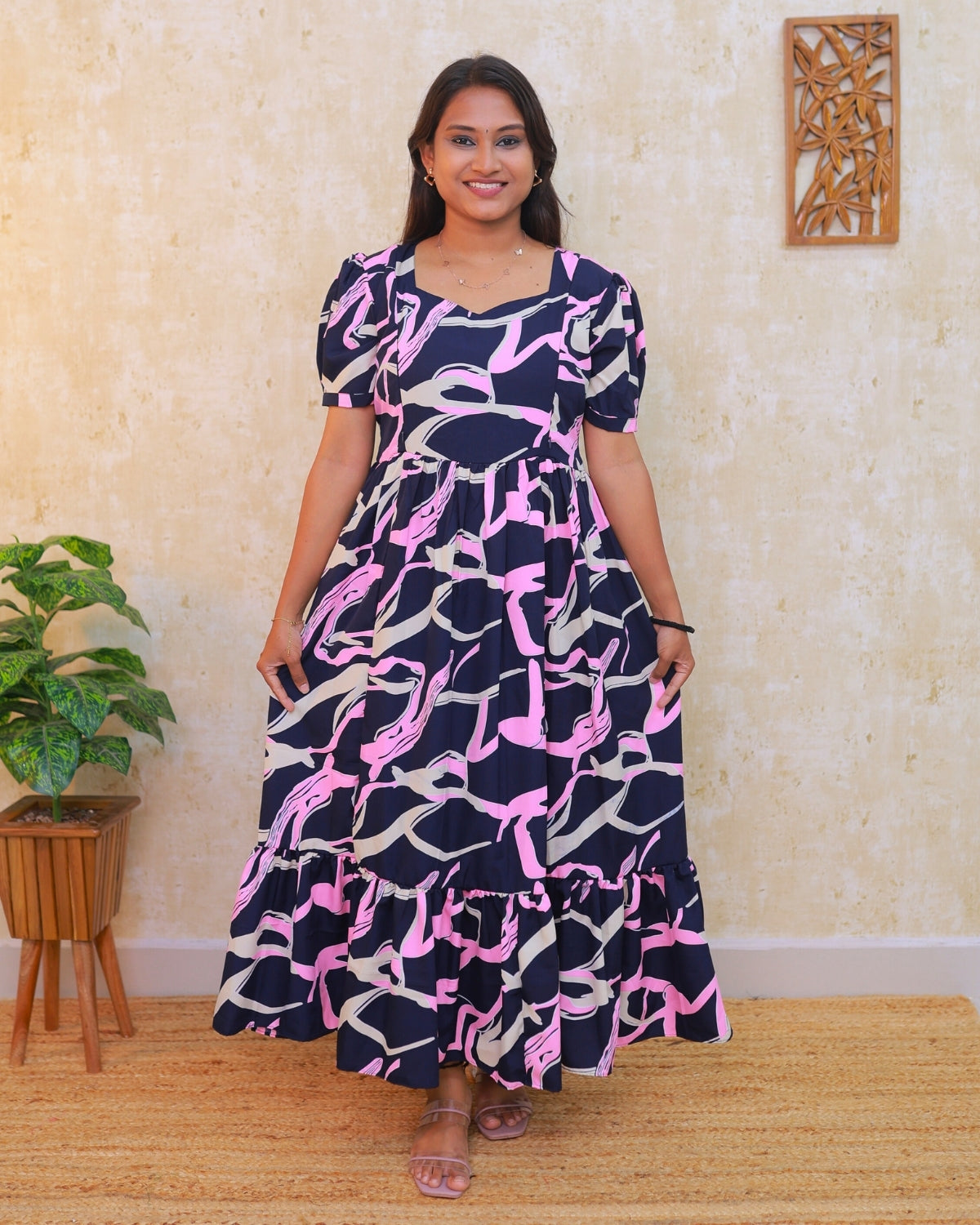 Zaahira Maxi with Lining [NON_FEEDING] Only S Size