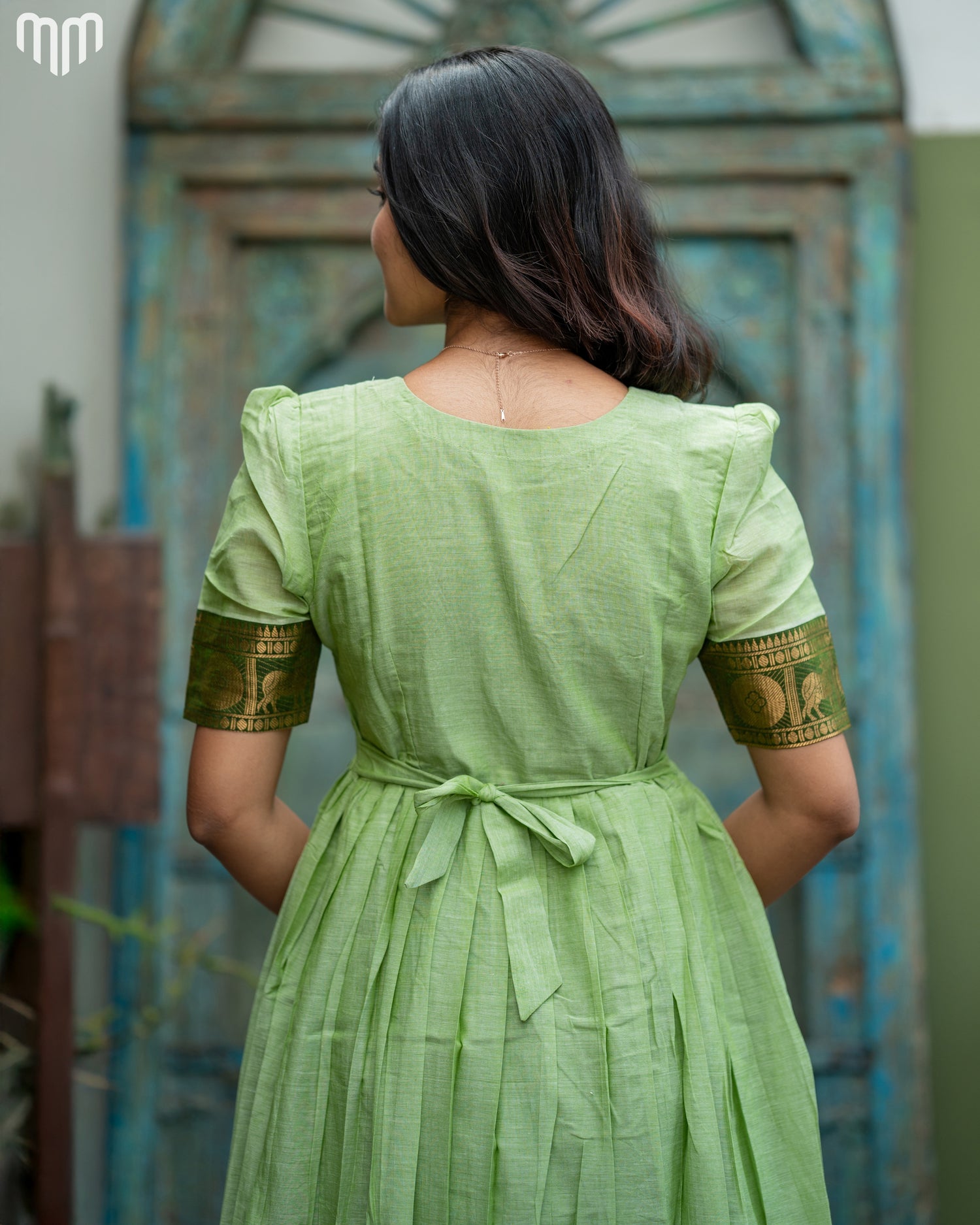 Poonguzhali_V6 Maternity Maxi