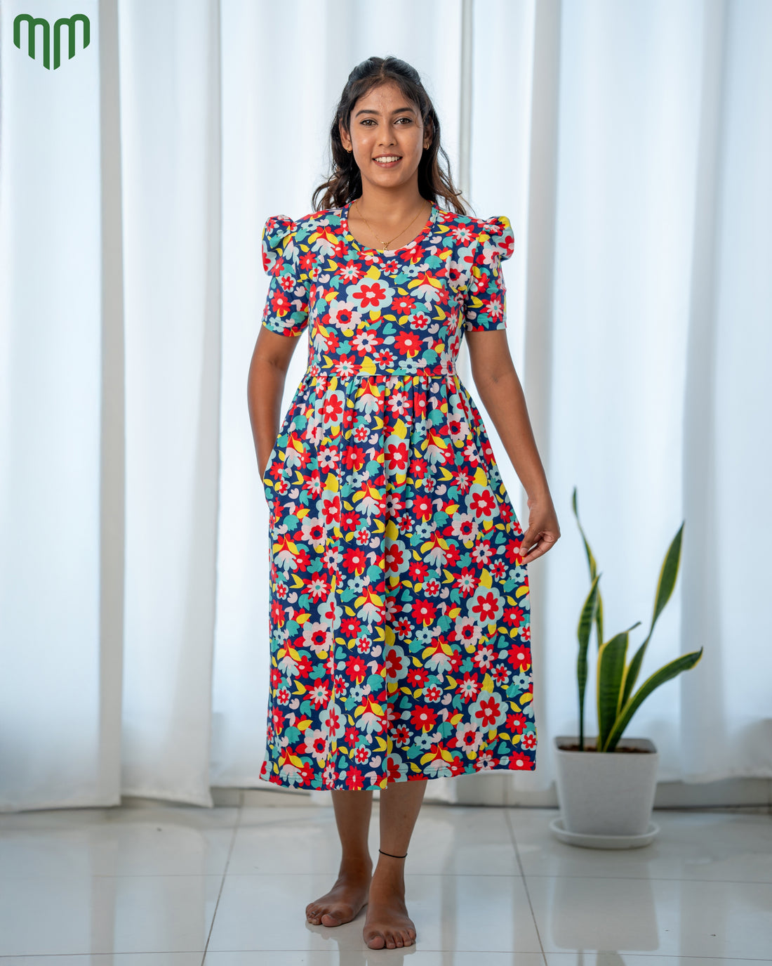 Dhara Zipless Maternity Loungewear – Calf Length