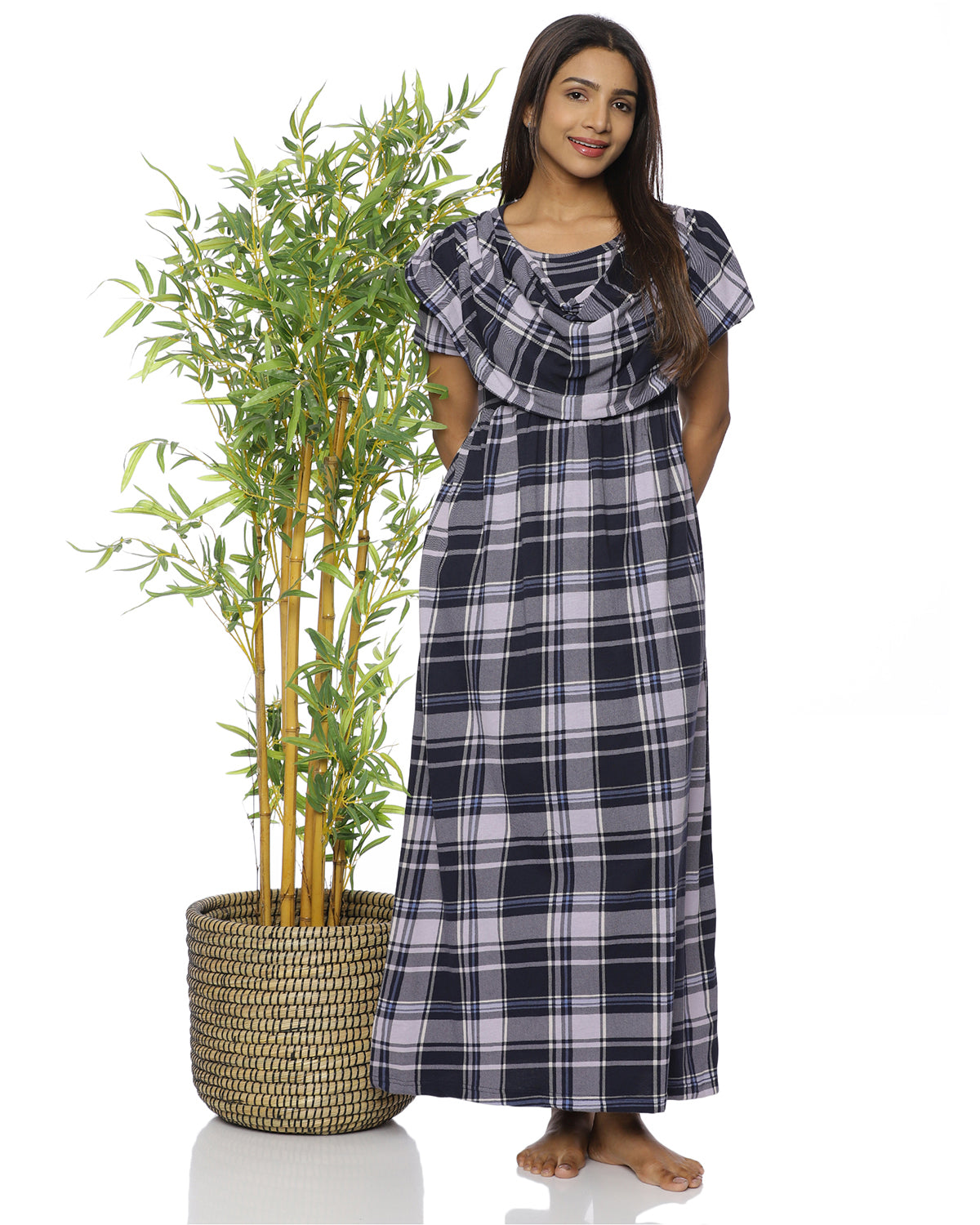 Shawl Style_V8 Casual Loungewear - Full Length