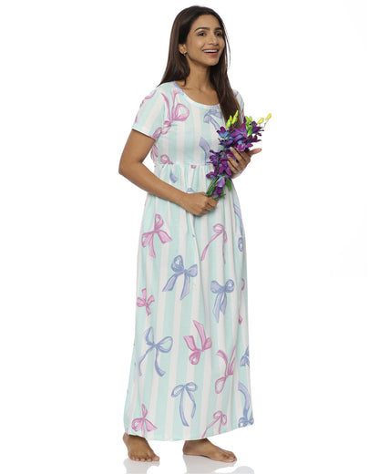 Bow Casual Loungewear - Full Length