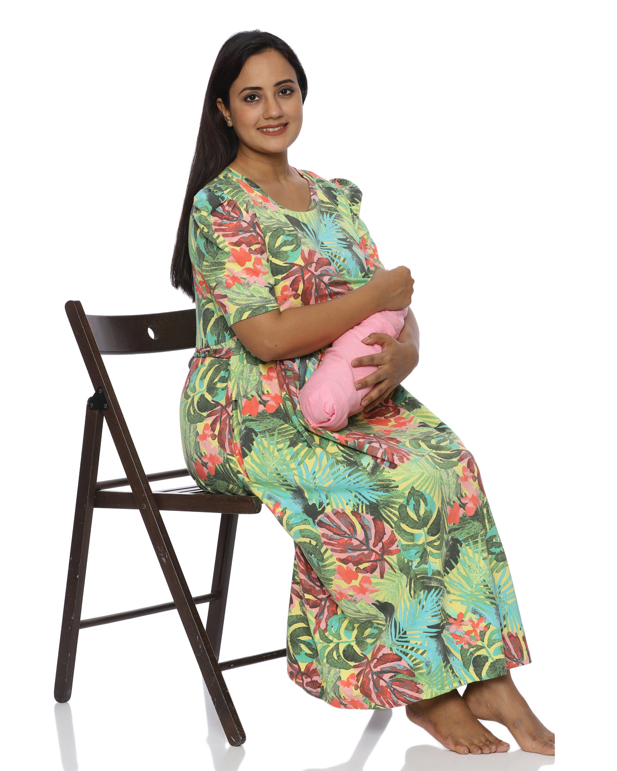 Iris Zipless Maternity Loungewear – Calf Length