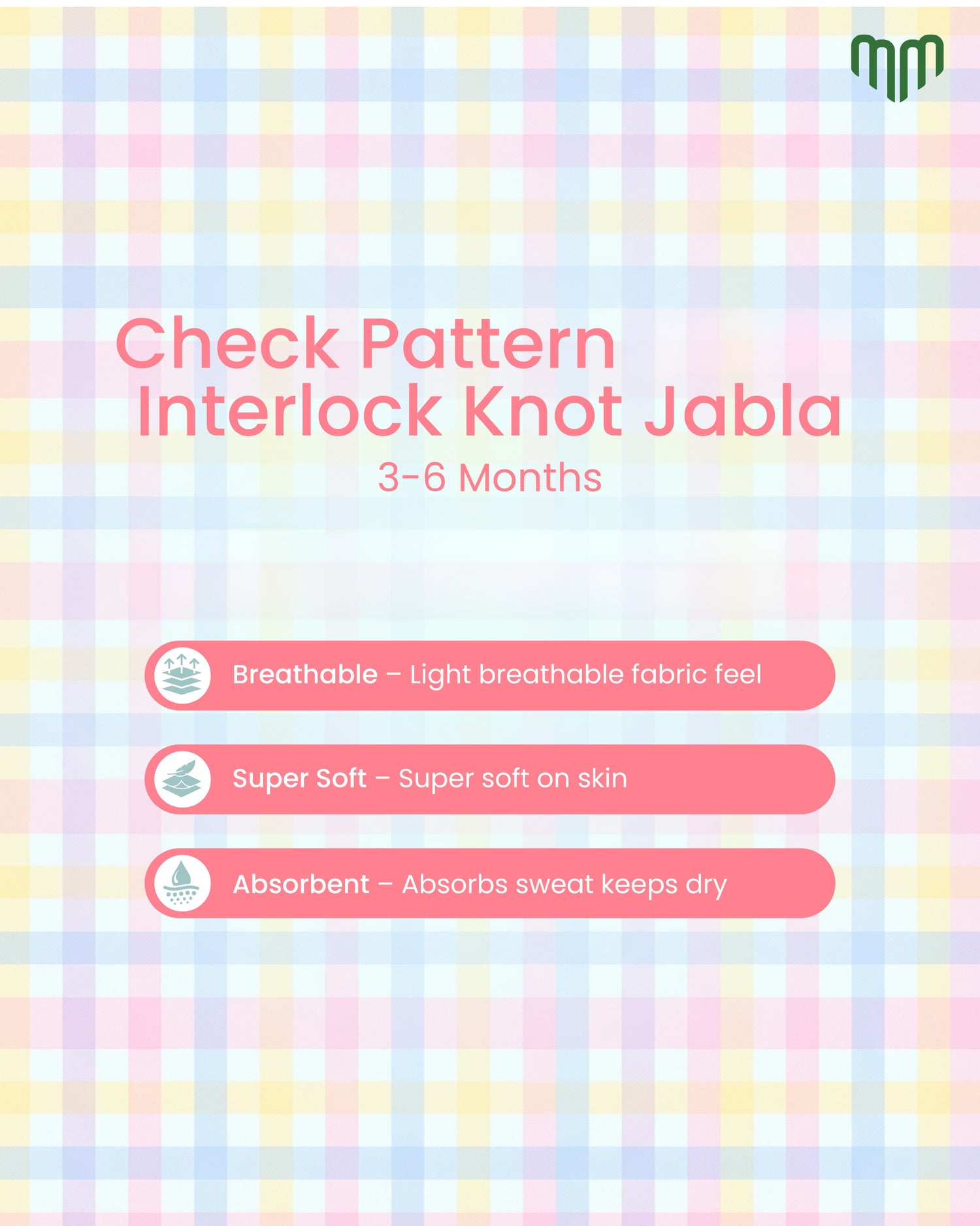 Little Checks Knot Jabla
