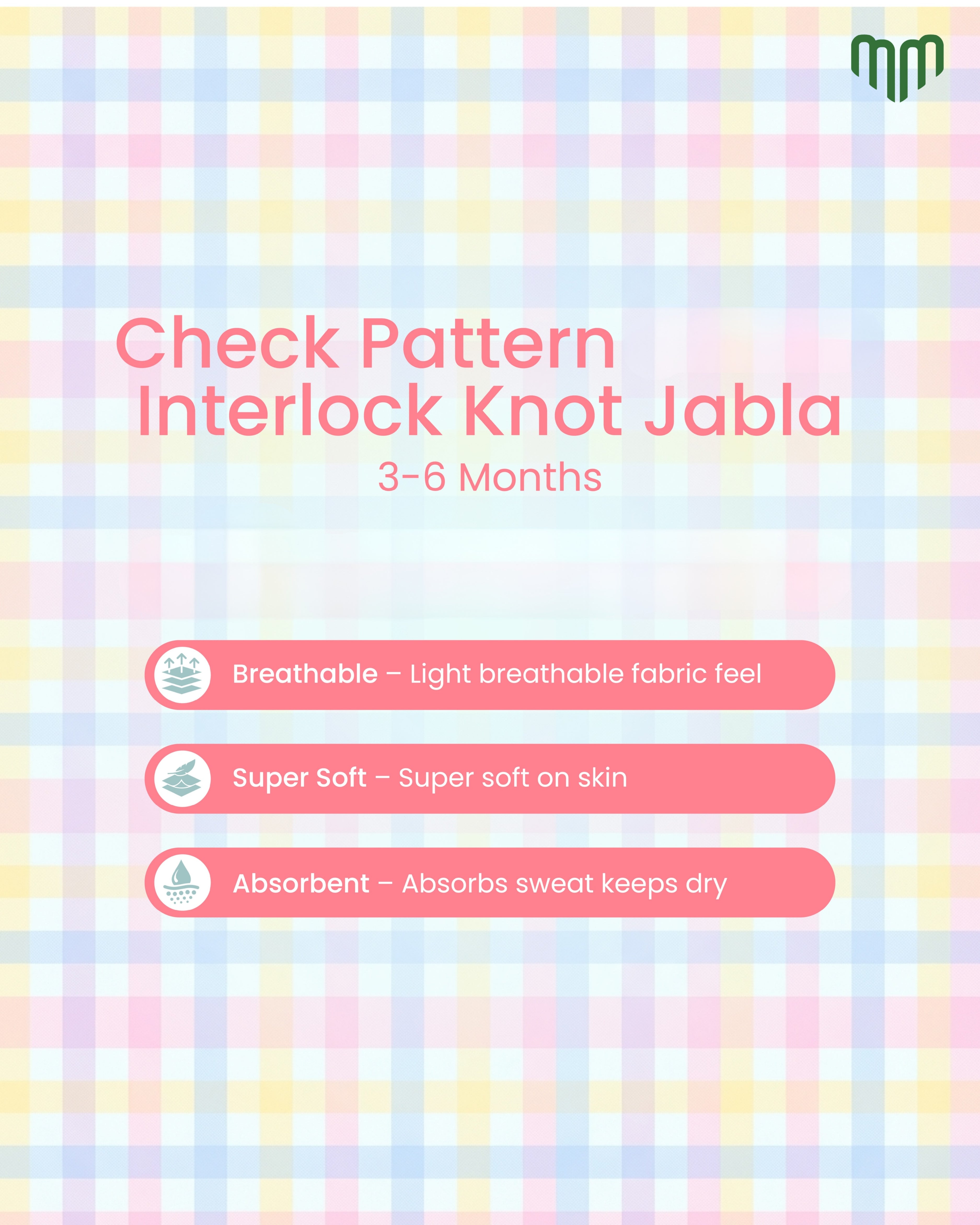Little Checks Knot Jabla