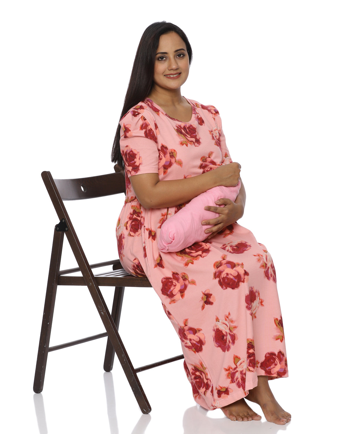 Nancy Zipless Maternity Loungewear – Calf Length