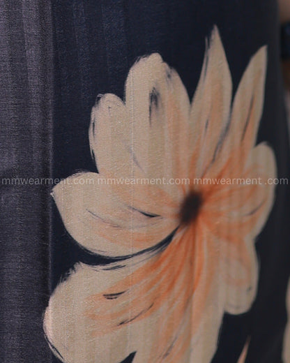 Floral | Designer Silk Kurti [NON_FEEDING]