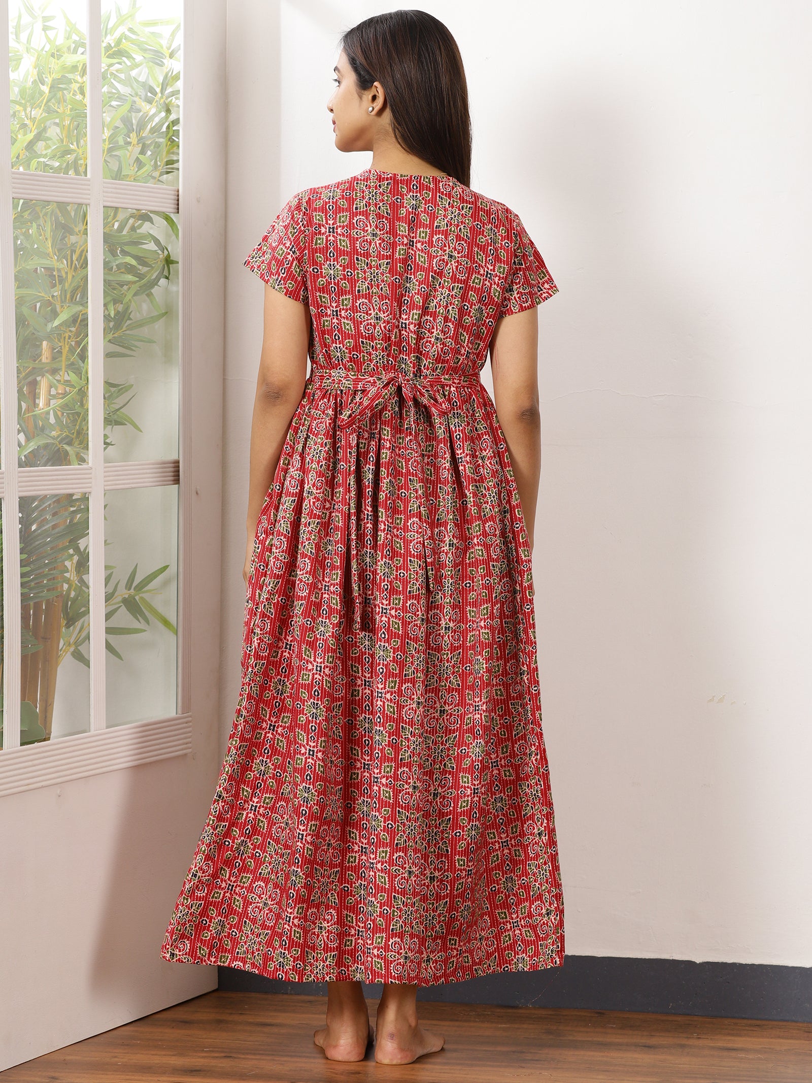 Kantha_V4 Feeding Night Maxi