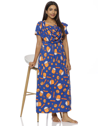 Shawl Style_V4 Casual Loungewear - Full Length