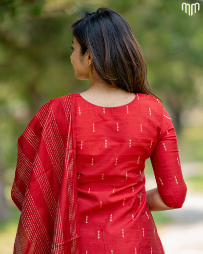 Tharagai_V2 Maternity Kurti Set