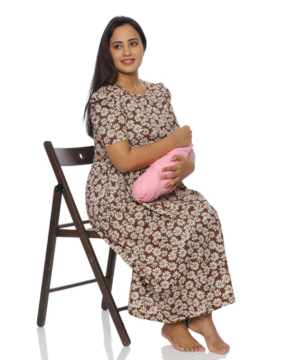 Hara Zipless Maternity Loungewear – Calf Length