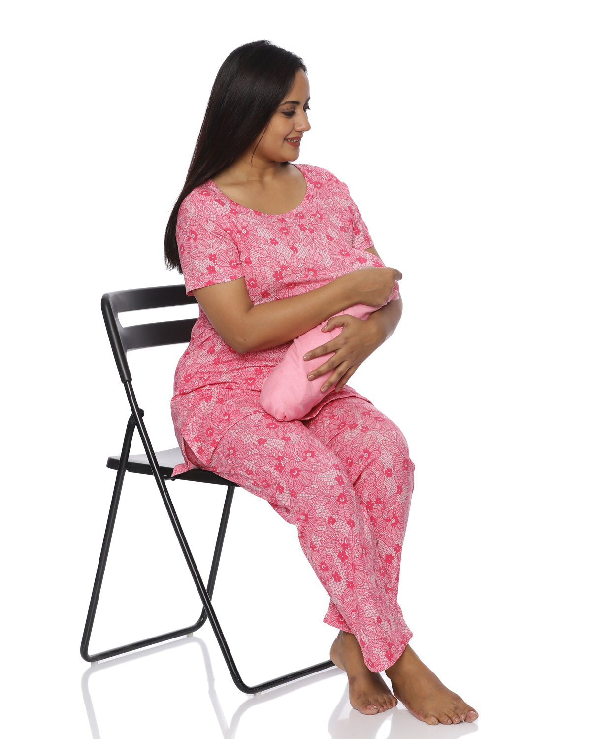 Arya  Zipless Feeding Pant Set