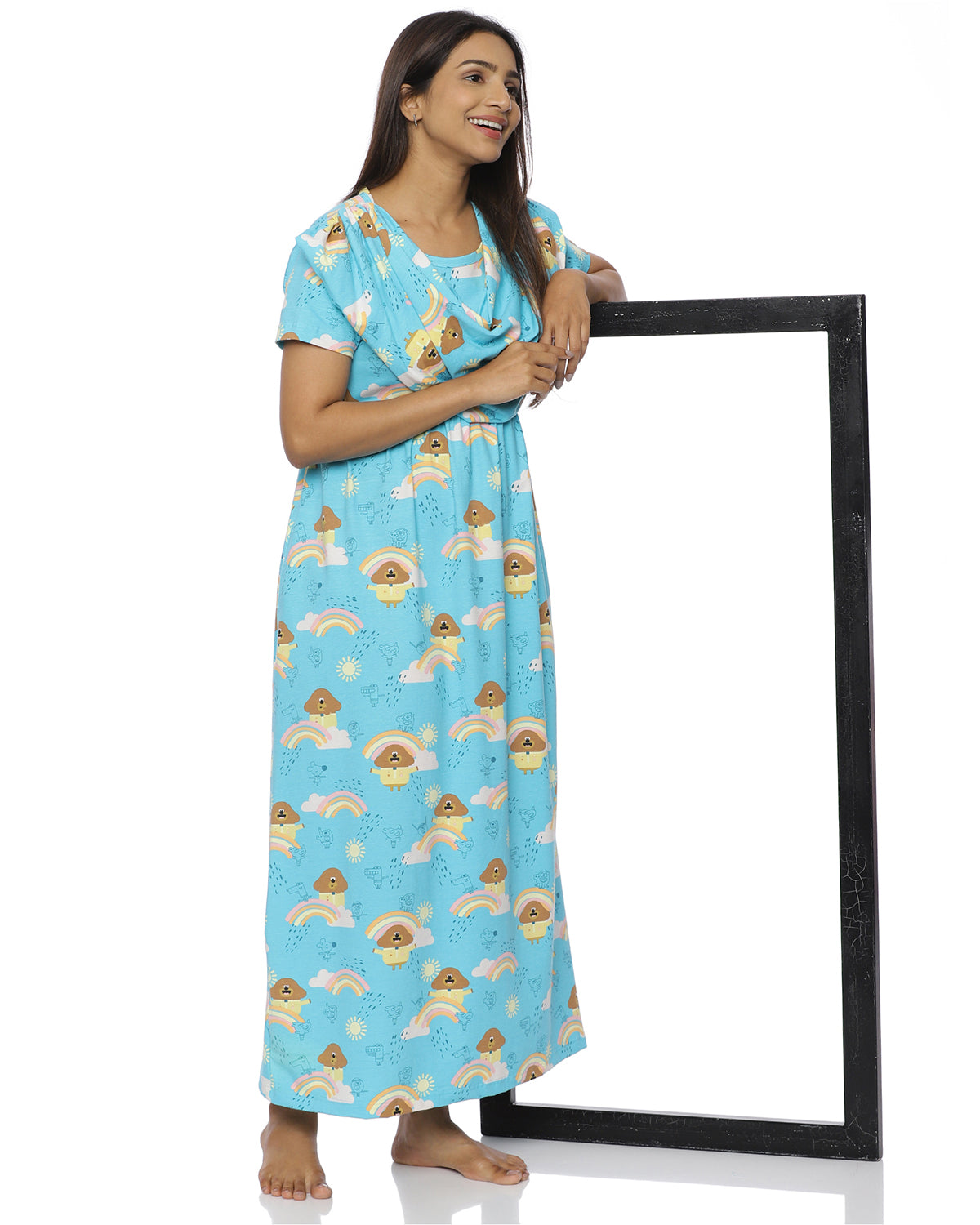 Shawl Style_V10 Casual Loungewear - Full Length