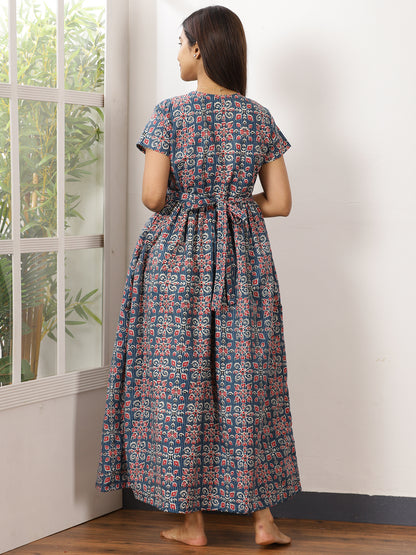 Kantha_V2 Feeding Night Maxi