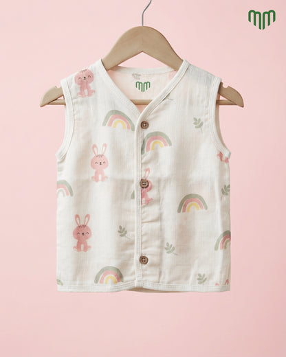 Little Rainbow Muslin Co-ord set