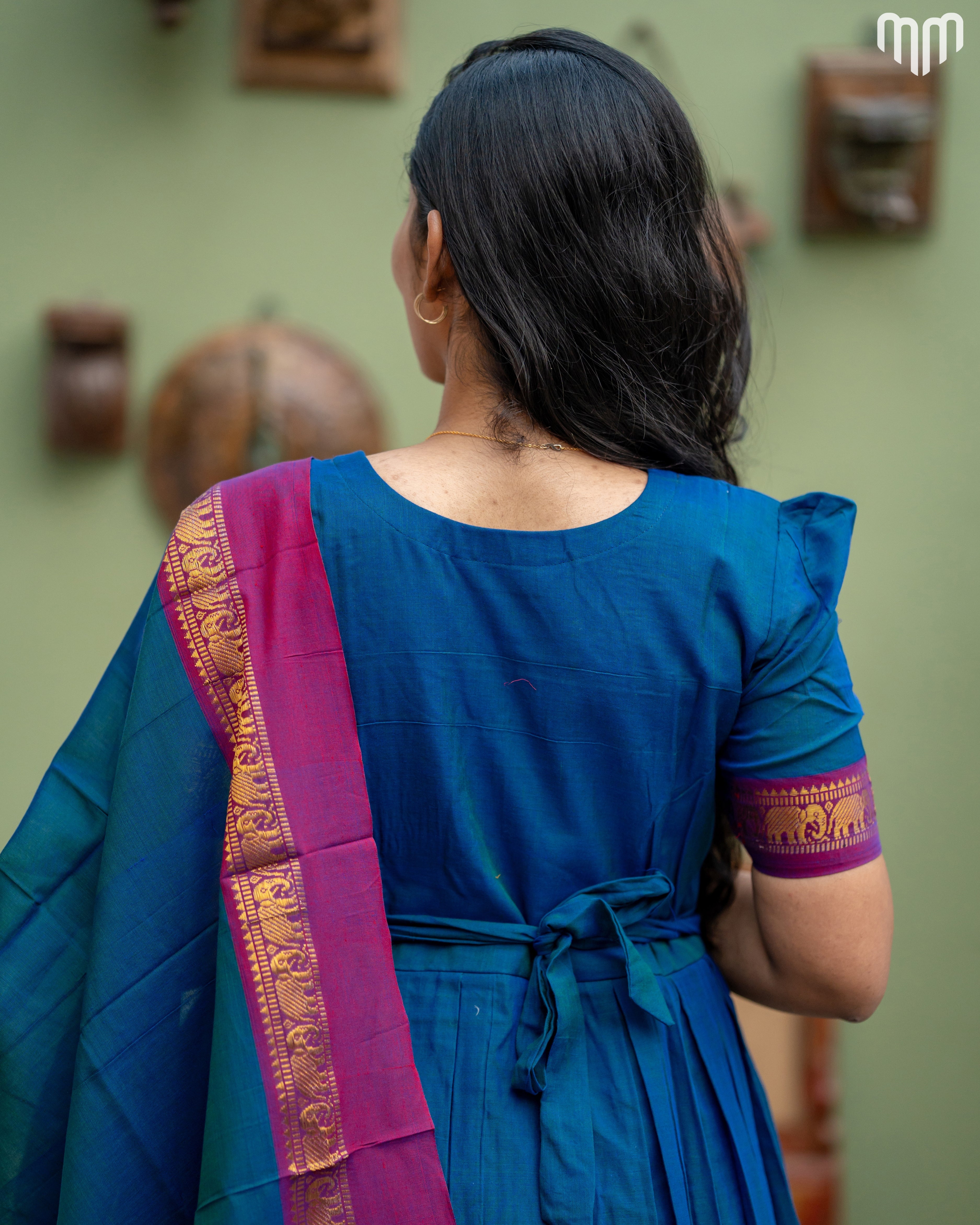 Narayanapet_V1 Maternity Maxi With Dupatta