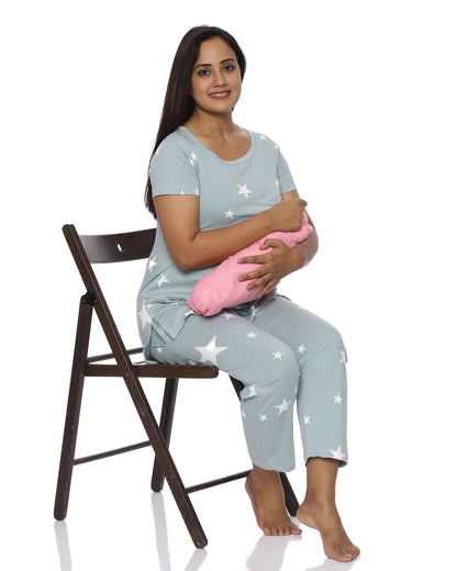 Shine Zipless Feeding Pant Set