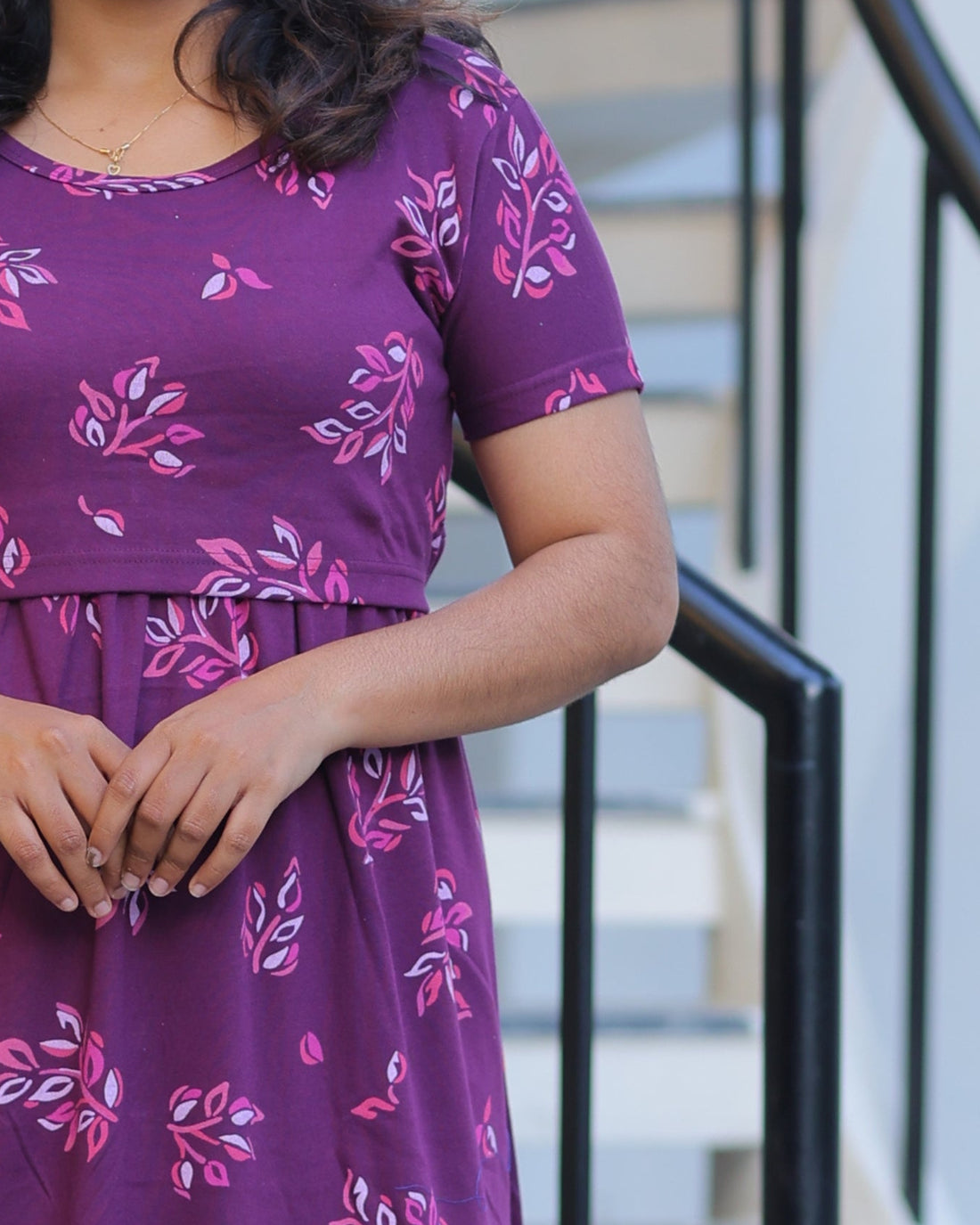 Khushi_V1 Zipless Maternity Loungewear – Full Length
