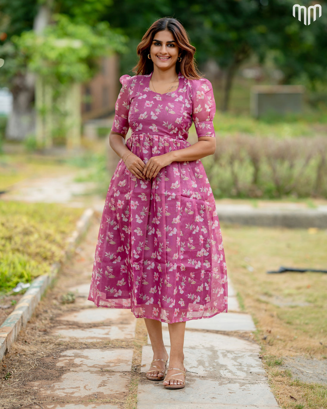 Kota_Magenta Maternity Maxi